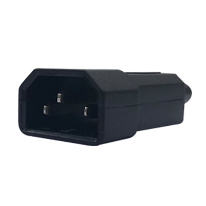 Dây Cáp Nối Nguồn Máy Tính Godd Iec C14 3pin Iec-C14 10a 250v Đen