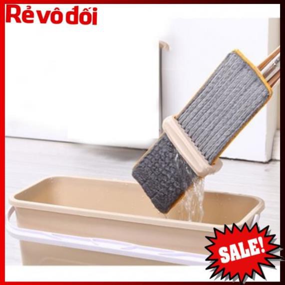 [HC MART SG] [VIDEO SẢN PHẨM]  Cây chổi lau nhà tự vắt xoay 360 độ Spin mop {SIÊU SALE}