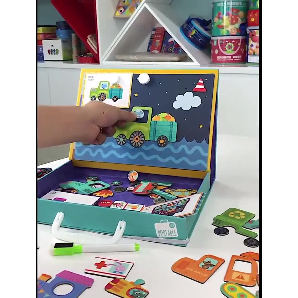 Đồ chơi ghép hình trí tuệ cho các bé từ 3 4 5 tuổi giúp phát triển tư duy sáng tạo Dino