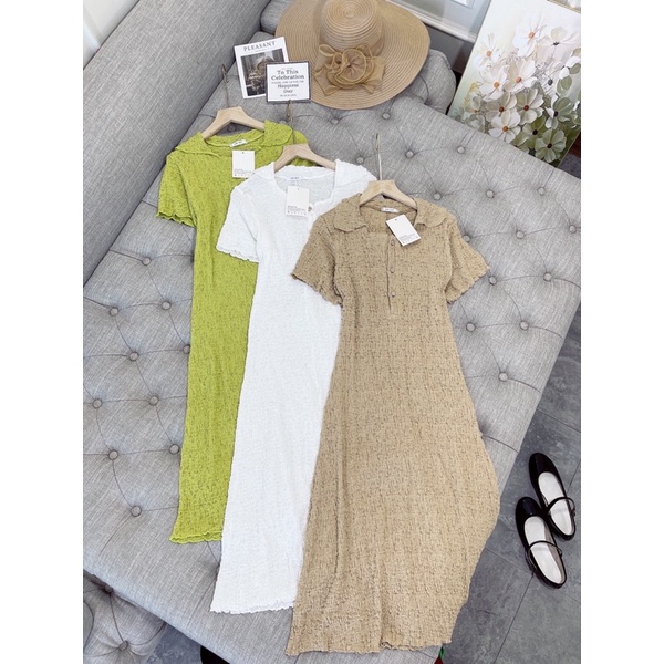 [ 𝐅𝐑𝐄𝐄 𝐒𝐇𝐈𝐏 ] Váy Body Len Mongtoghi Xòe Đuôi Cá Cúc Ngực Dáng Dài | BigBuy360 - bigbuy360.vn