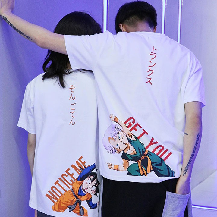 ÁO THUN GOTEN TRUNKS FUSION TAY LỠ NAM NỮ