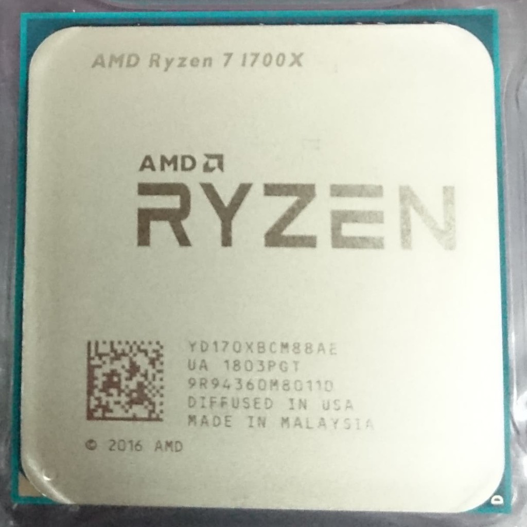 Ryzen 7 1700X AMD - Đã qua sử dụng