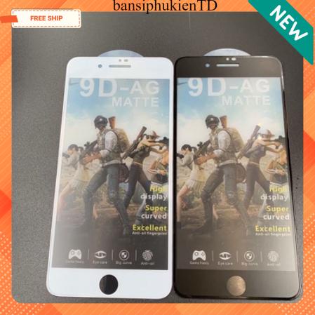 Kính Cường Lực iPhone Nhám - Kính Cường Lực Nhám Chống Vân Tay Full Màn