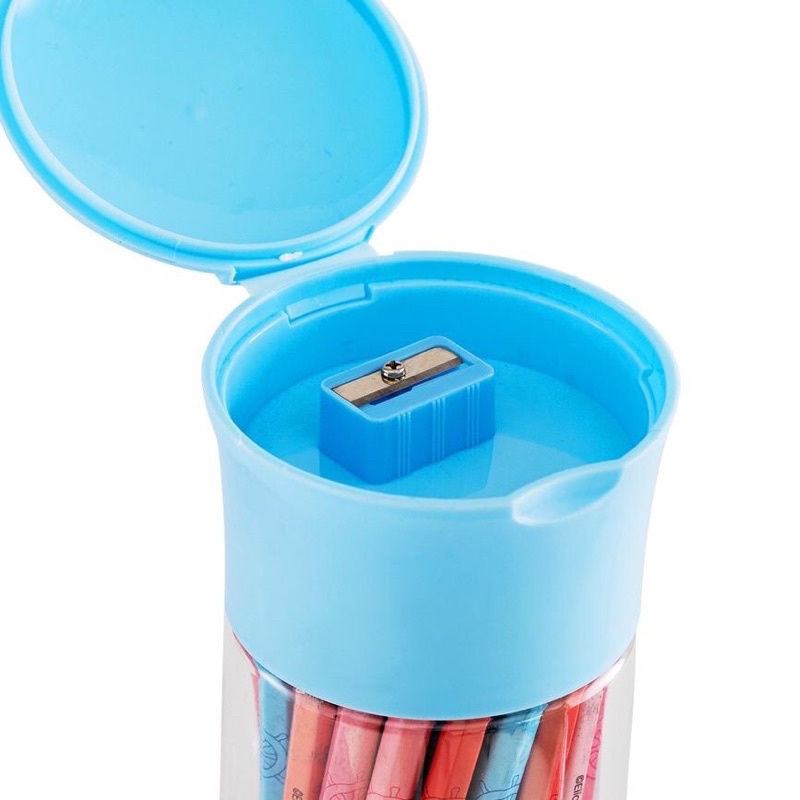Hộp 50 cây bút chì gỗ 2B Deli OnePiece + Tặng 1 gọt chì