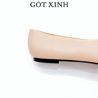 [Mã BMLT35 giảm đến 35K đơn 99K] Giày búp bê nữ GÓT XINH GX8 đế bệt da mờ