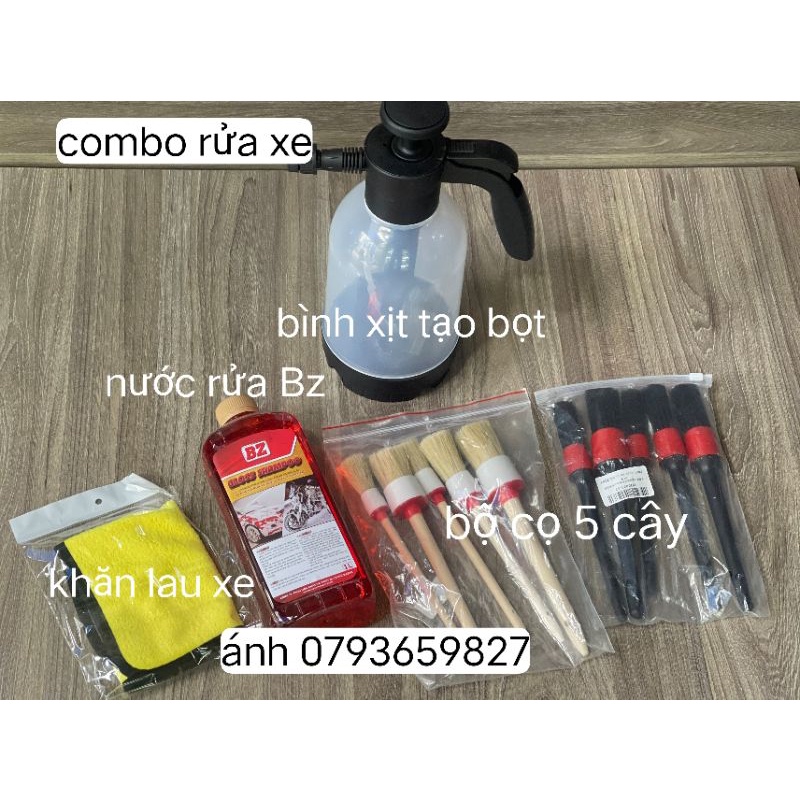 COMBO RỬA XE BỌT TUYẾT BZ