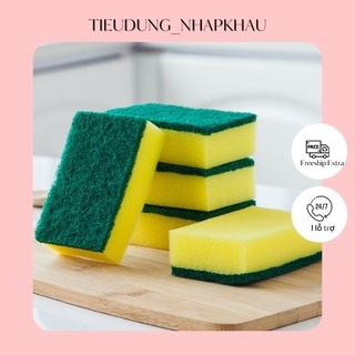 Miếng bọt biển rửa bát, nano bọt biển lau ma thuật, lau việc nhà, làm sạch khăn lau bát đĩa, giẻ lau nhà bếp