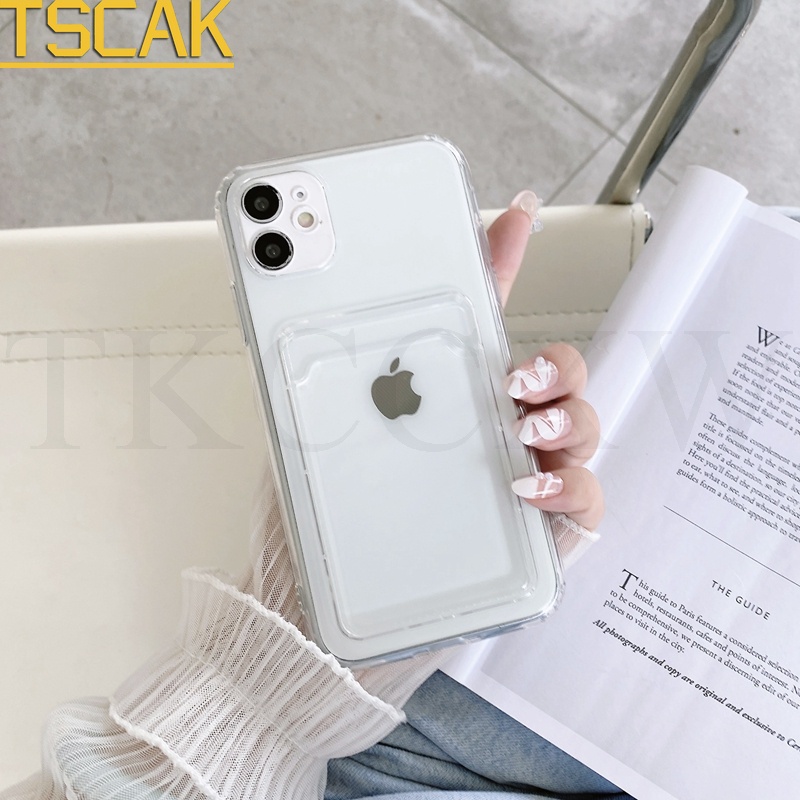 Ốp Điện Thoại Silicon Có Ngăn Đựng Thẻ Cho Samsung Galaxy Note 20 Ultra S21 S20 Fe S21 S20 Ultra S21 S20 S10 S9 S8 Plus S10 Lite