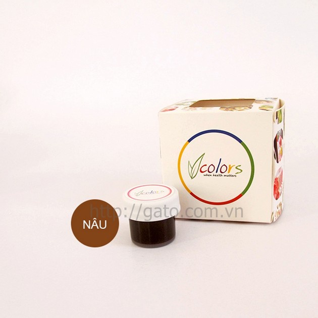 Màu Vcolor nâu 15g