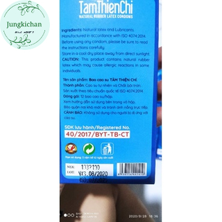 Bao cao su Tâm Thiện Chí Real Fit (12 chiếc)