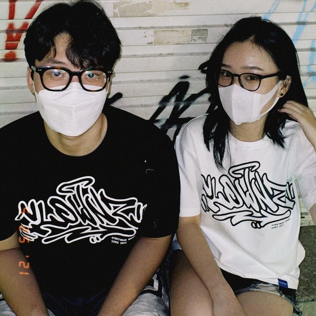 Áo thun tay lỡ local brand Clownz Graffiti Tag T-shirt chất cotton, form rộng unisex