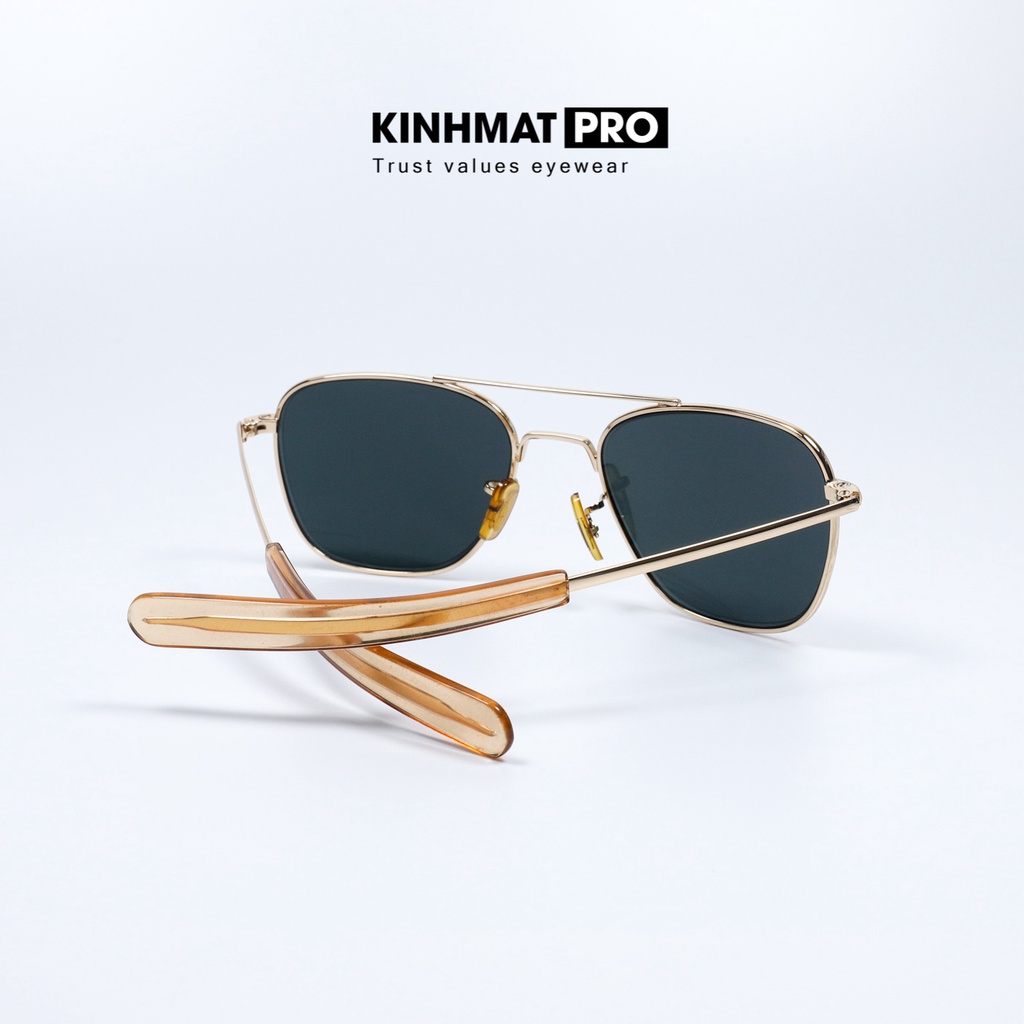 Kính cơn chữ nhỏ AO tròng thủy tinh 12KGF.51- 2 cao cấp Kính mắt Pro