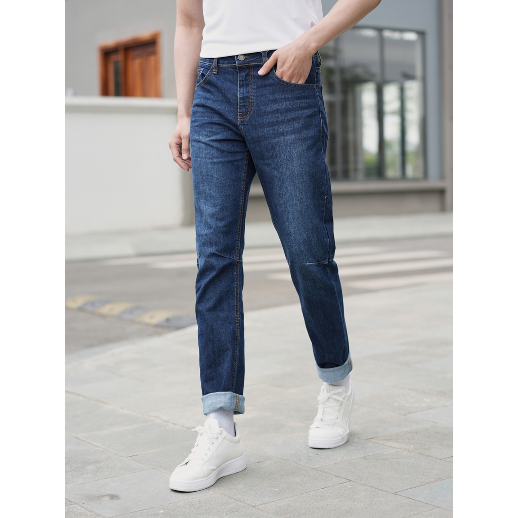 Quần Jean Nam YODY, Quần Bò Nam Ống Đứng Năng Động Không Phai Màu QJM4013
