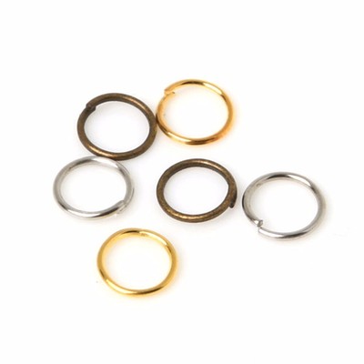 Set vòng gắn BEADIA dạng hở nhiều kích thước tùy chọn dành cho làm trang sức DIY thủ công