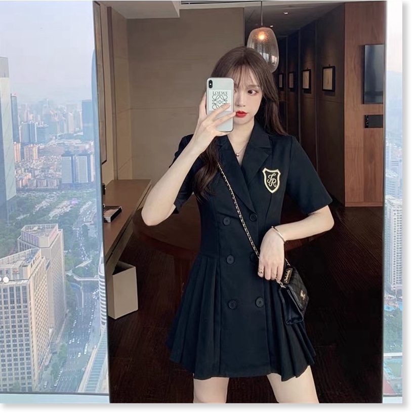 Váy dáng blaze dáng ngắn bigsize