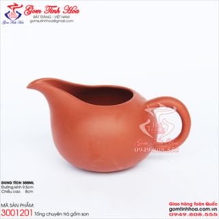 Tống trà tử sa gốm son