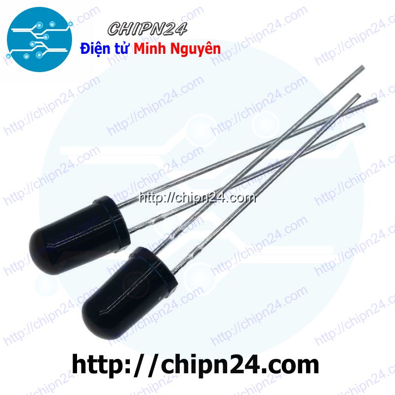 [5 CON] (KG1) Led Thu Hồng ngoại 5mm