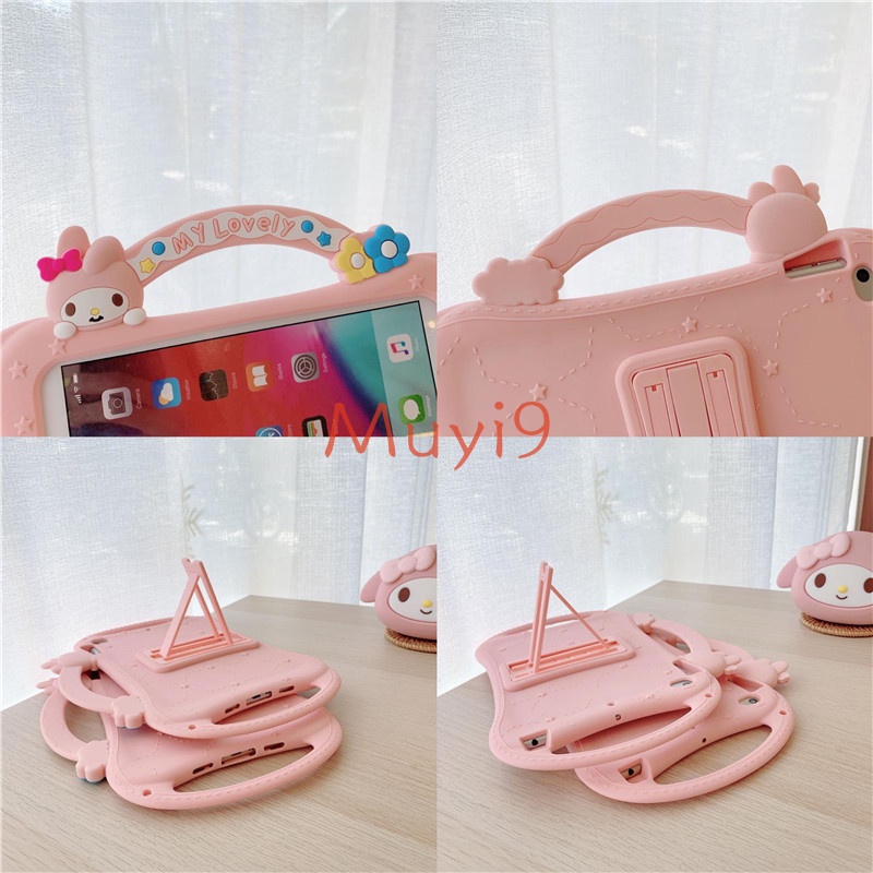 Bao Da Máy Tính Bảng In Hoạt Hình Melody Đáng Yêu Cho Ipad 2018 Mini1/ 2/ 3/ 4/ 5 6/