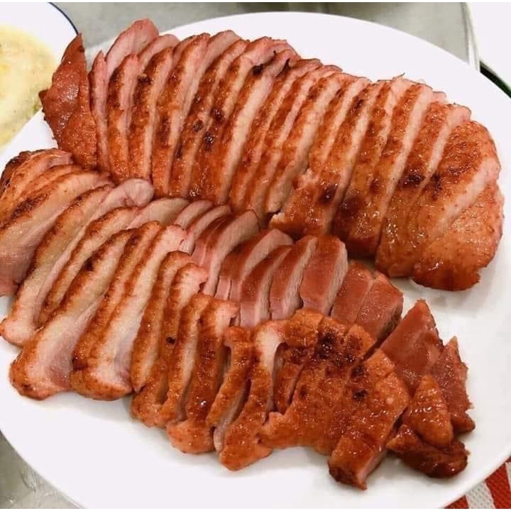 Lườn ngỗng xông khói Nga - ngỗng hun khói Nga hàng chuẩn có tem phụ thơm béo ( miếng 250g )