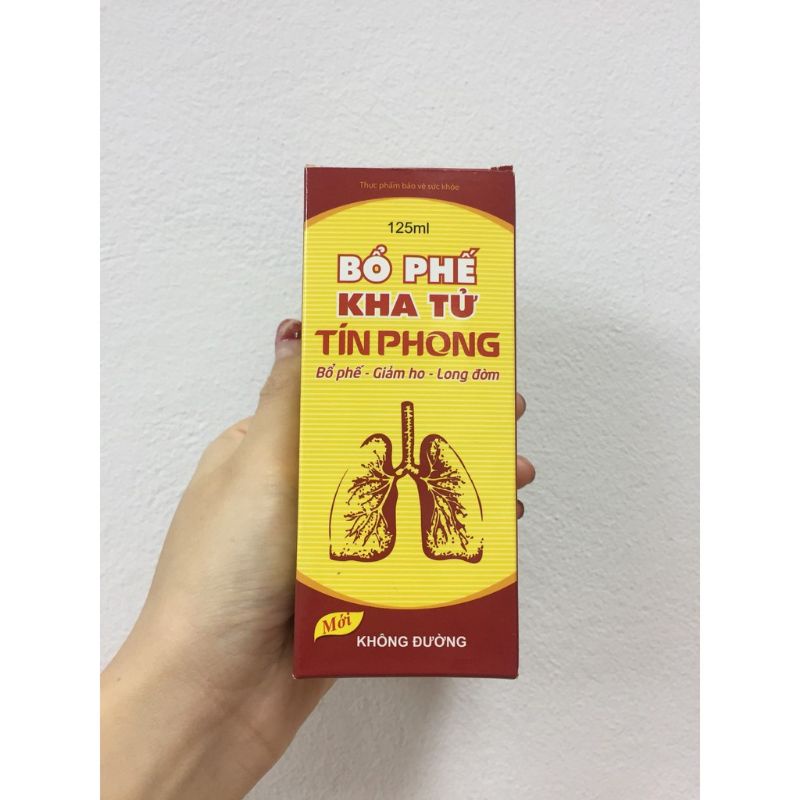 Siro Bổ Phế Kha Tử Tín Phong không đường- bổ phế ,giảm ho,long đờm,An toàn,dễ sử dụng