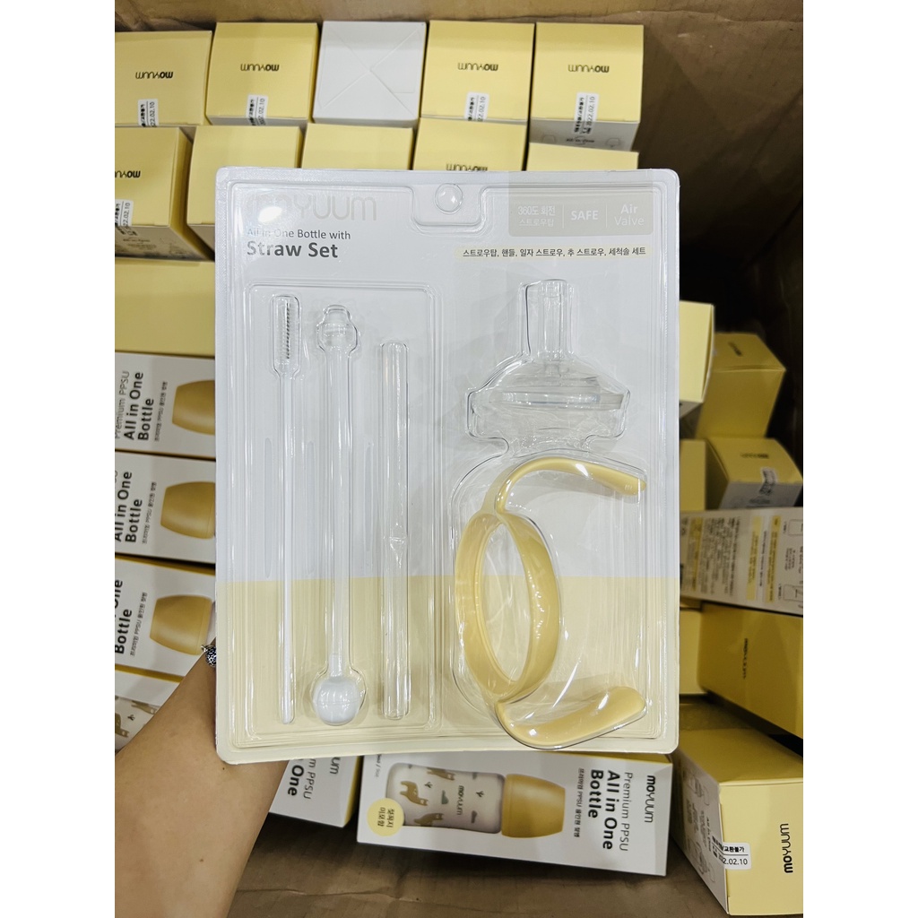 [CHÍNH HÃNG] Bộ chuyển đổi từ bình sữa sang bình nước Moyuum (Không gồm bình)