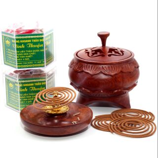 10 Hộp Nhang Vòng 4H Vĩnh Thuận Phát (Y như hình)