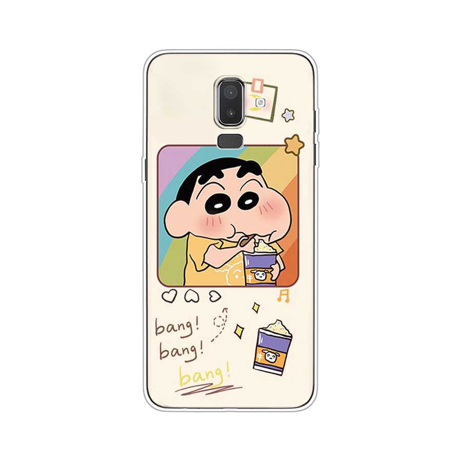 Ốp Điện Thoại TPU Dẻo In Họa Tiết Độc Đáo Thời Trang Cho Samsung Galaxy j7 pro j5 2017 J8 2018 A01