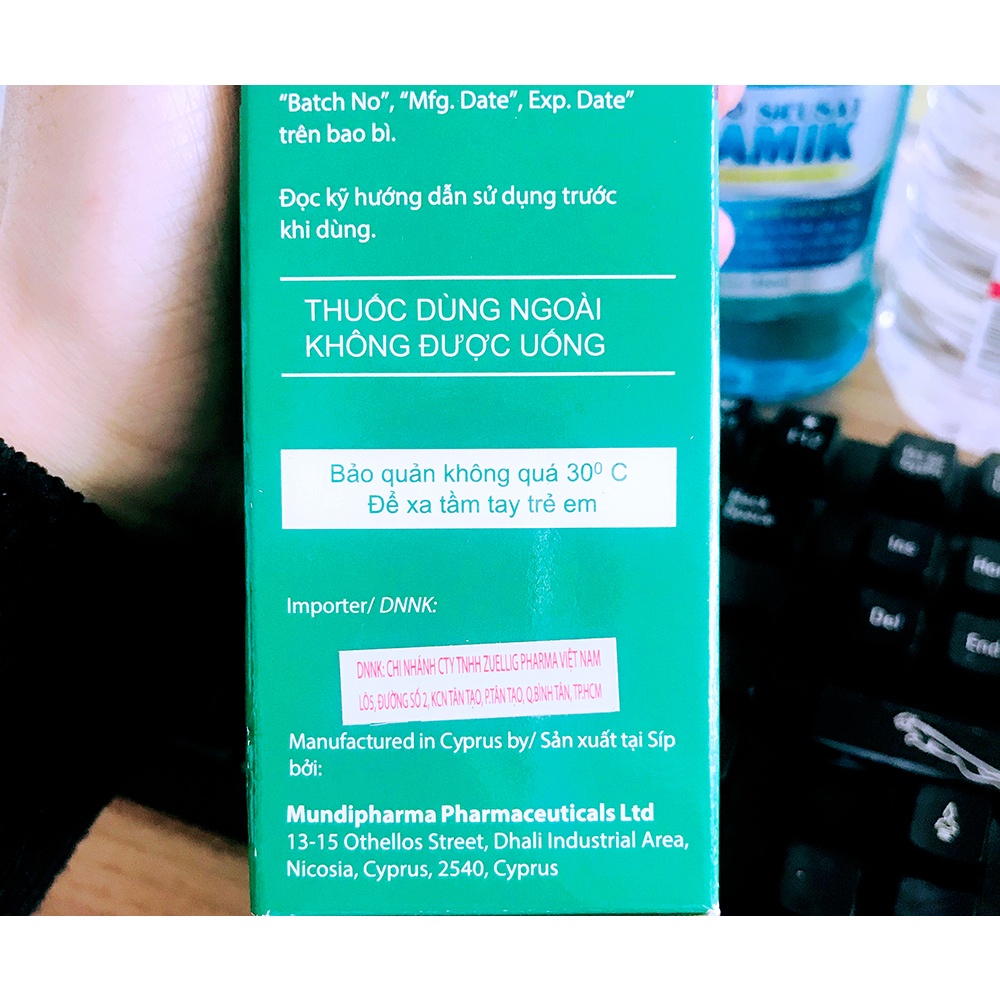 Nước súc miệng BETADINE nhập khẩu Châu Âu