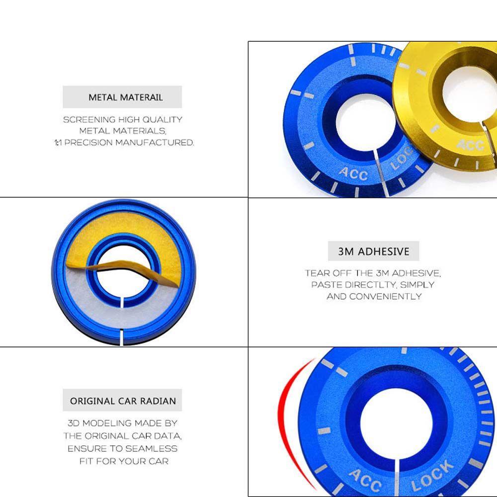 Vỏ Bọc Trang Trí Nút Khởi Động Xe Hơi VANES1 Siêu Bền Tiện Dụng