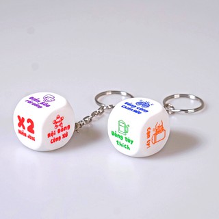 Combo 2 Món Nhẫn Khui Bia,Móc Khoá Xí Ngầu