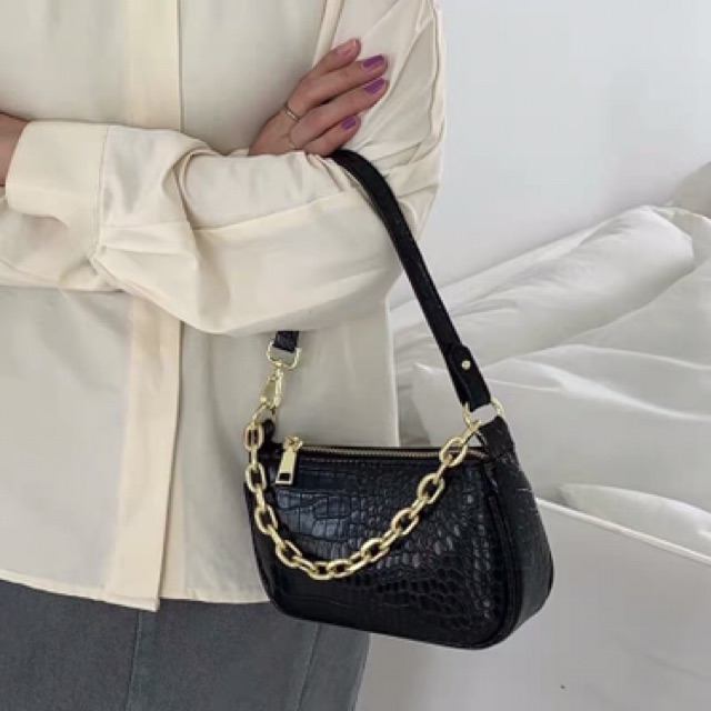 Túi đeo vai vân da | BigBuy360 - bigbuy360.vn