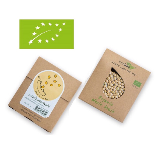 Đậu nành Hữu cơ Lumlum Thái 250g date 10.2021