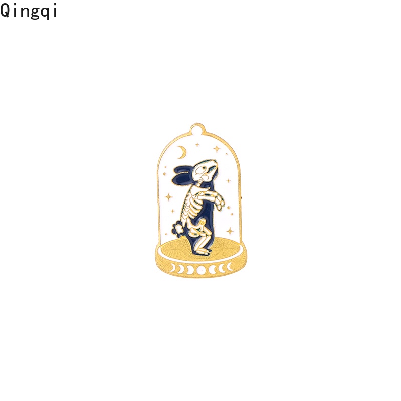 Trâm cài áo Miss Zoe hình xương thỏ mặt trăng dành cho cả nam và nữ