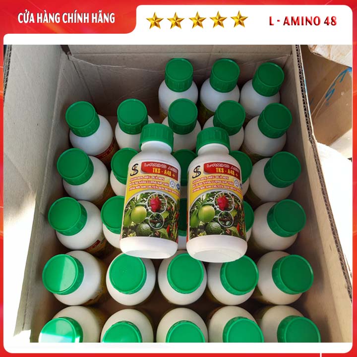 Phân Bón Lá Cao Cấp  AMINO ACID TỔNG HỢP: Bổ Sung Năng Lượng Kịp Thời Cho Các Giai Đoạn Phát Triển Của Cây - Chai 500ML