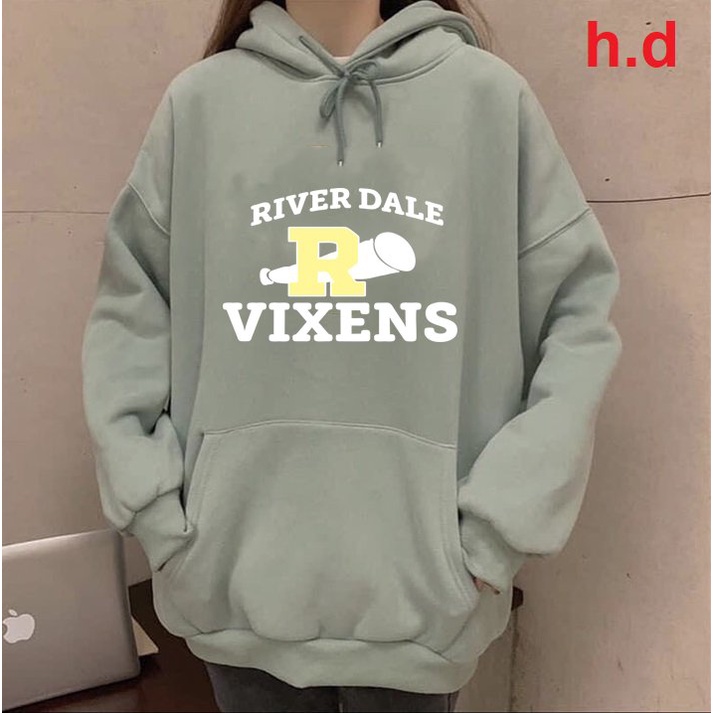 Áo nỉ sweater Vixens nữ form rộng vải nỉ ngoại dày dặn phong cách Ulzzang