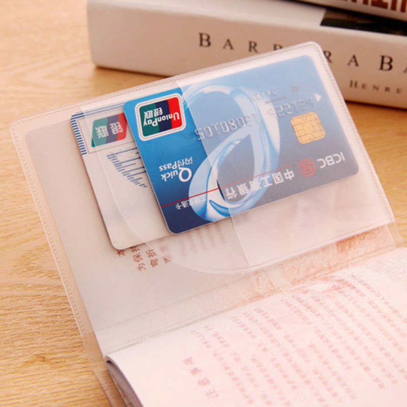 Bìa bọc hộ chiếu trong suốt