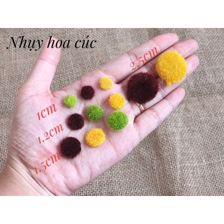 50gr nhị lông làm hoa cúc các loại