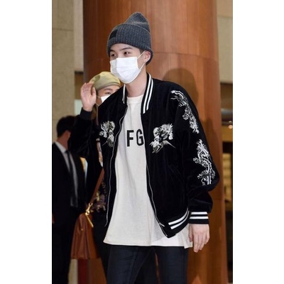Áo FG dài tay đen trắng