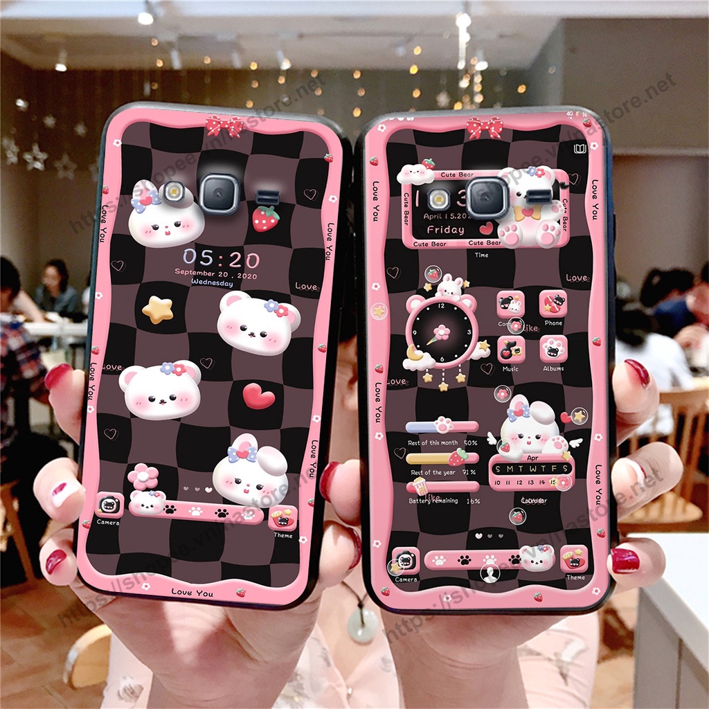 Ốp lưng Samsung J310 / J3 2016 / J5 2016 / J5 10 / J7 2016 / J710 gấu, đồng hồ dễ thương cute giá rẻ