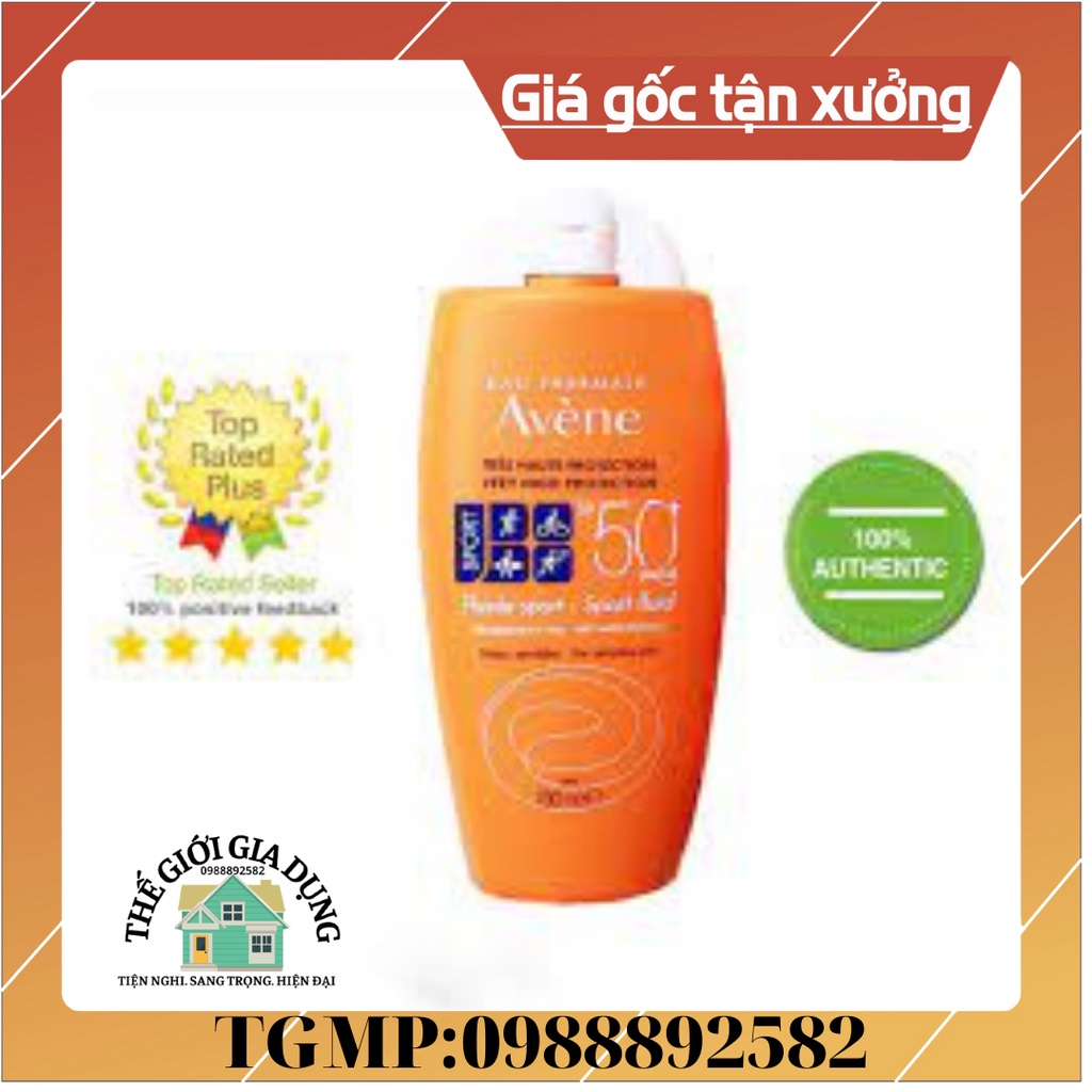 Kem chống nắng svene Fluide Sport Spf 50+ Cho Da Nhạy Cảm 100ml - thegioimypham1