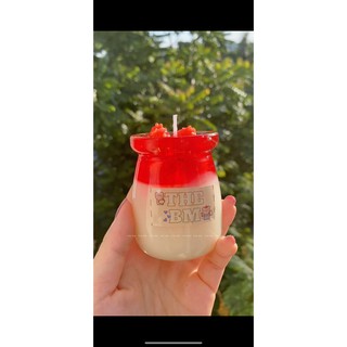 Nến thơm handmade cốc sữa chua -the bm-