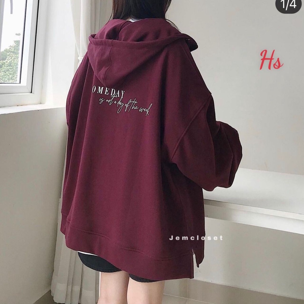 Áo khoác someday_Chất nỉ cotton dày_Ellie  Mã 467