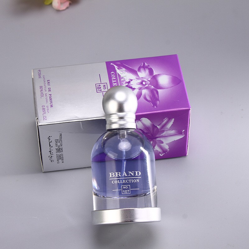 [CHÍNH HÃNG] Nước hoa nữ Brand 107 (25ml), nước hoa mùi hương hoa lan tím, quyến rũ.
