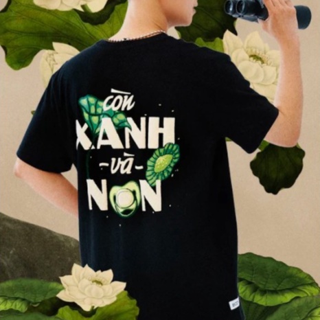 Áo thun unisex Cộng Cà Phê x Boo hoạ tiết trẻ trung, năng động