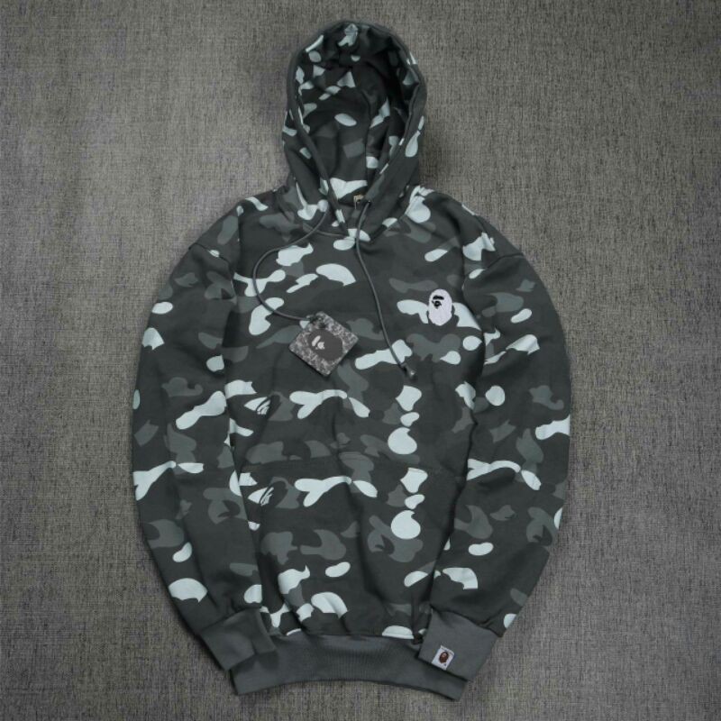 Áo Khoác Hoodie Bape A Bathing Ape Shark Space Galaxy Luminous In The Dark Mirror 1: 1