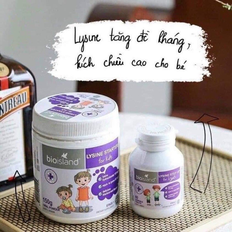 Bột TCC Ly.sine Úc hộp 150g