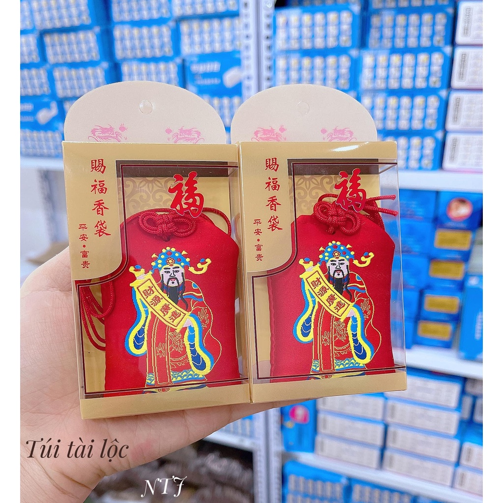 TÚI TREO THẦN TÀI MAY MẮN TÀI LỘC ( TÚI TÀI LỘC )