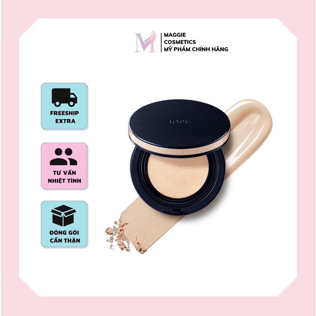  💙💙💙 PHẤN NƯỚC CUSHION IOPE PERFECT COVER KÈM LÕI 💙💙💙