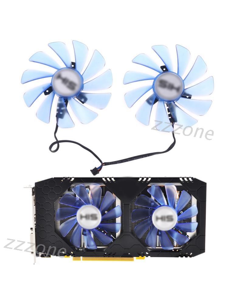 Quạt 95mm Fdc10U12S9-C Cf1010U12S Gpu Cho His Xfx Rx580 570 Rx590 Iceq Gpu