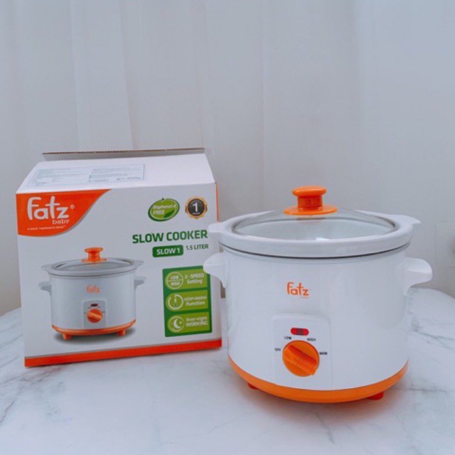 Nồi nấu chậm, nhanh 2,5L FATZBABY(BH 12 tháng)